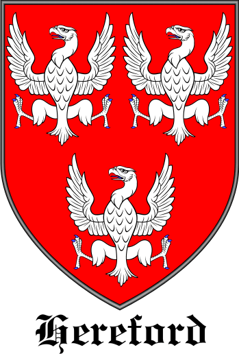 HEREFORD family crest