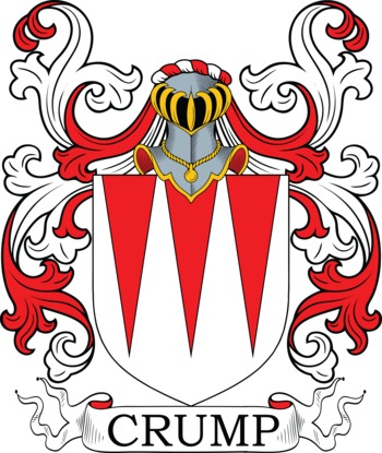 CRUMP family crest