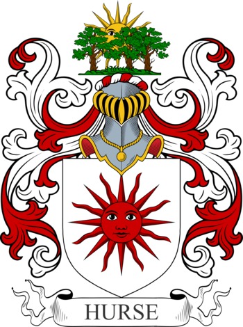 HURST family crest