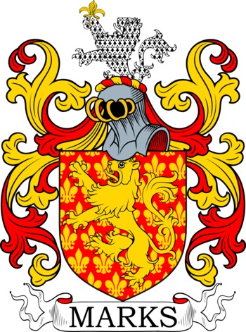 MARKS family crest