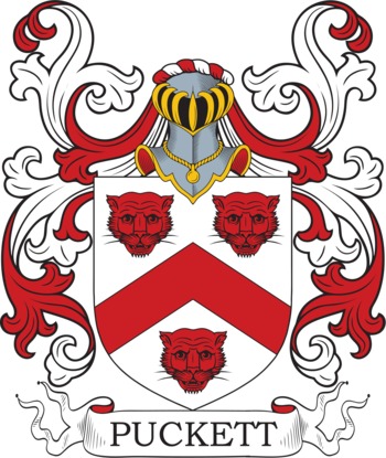 PUCKETT family crest