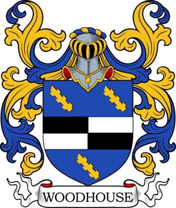 WOODHOUSE family crest