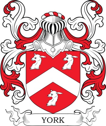 YORK family crest